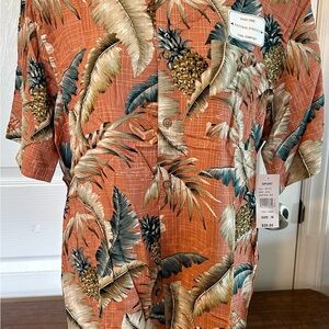 NWT, Campia Tropical Print Men's Shirt